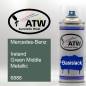 Preview: Mercedes-Benz, Ireland Green Middle Metallic, 6886: 400ml Sprühdose, von ATW Autoteile West.